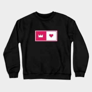 Heart and crown Crewneck Sweatshirt